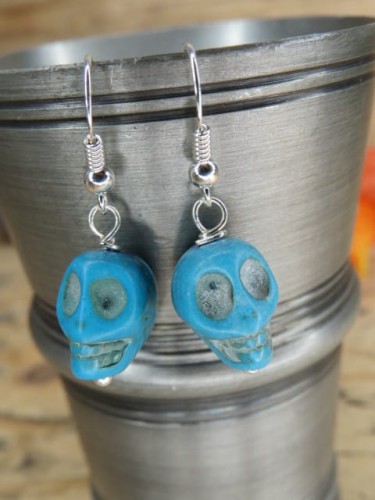 howlit czaszka * kolczyki