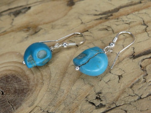 howlit czaszka * kolczyki