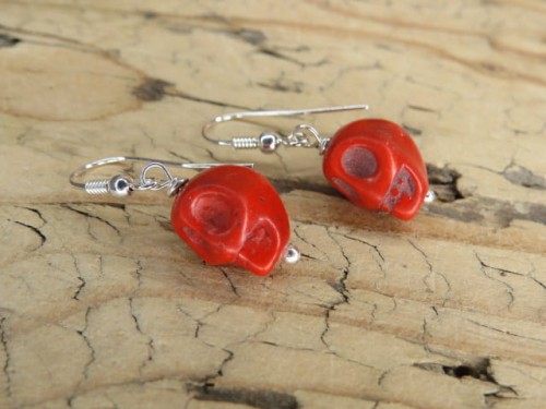 howlit czaszka * kolczyki