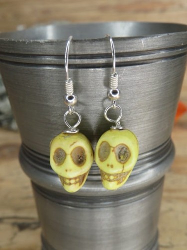 howlit czaszka * kolczyki