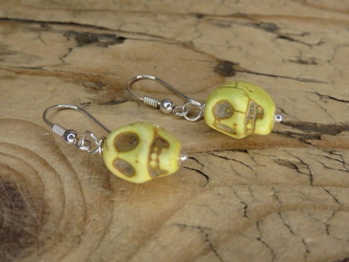 howlit czaszka * kolczyki