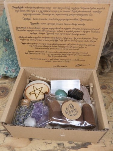 Magiczny zestaw minerałów