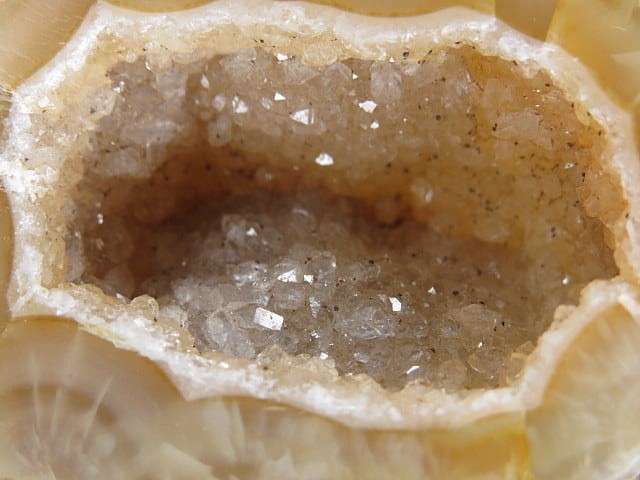 agat z geodą Brazylia