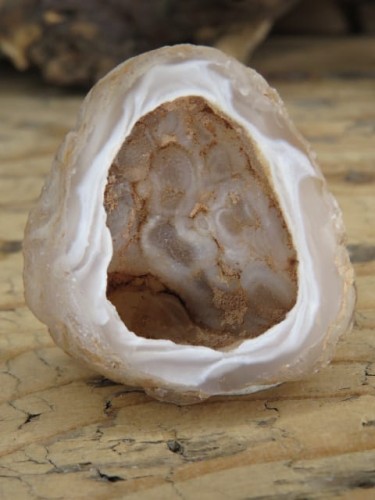 agat z geodą Brazylia