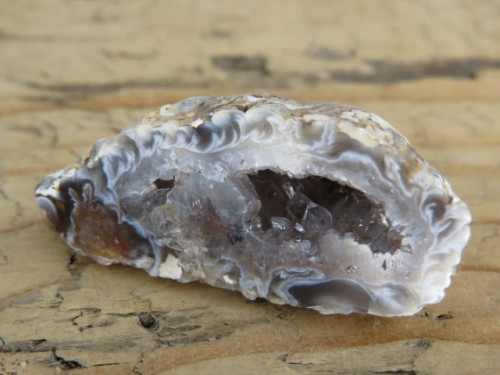 agat z geodą Brazylia