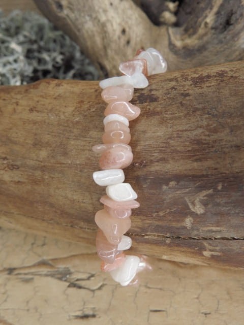 kamień księżycowy * bransoletka