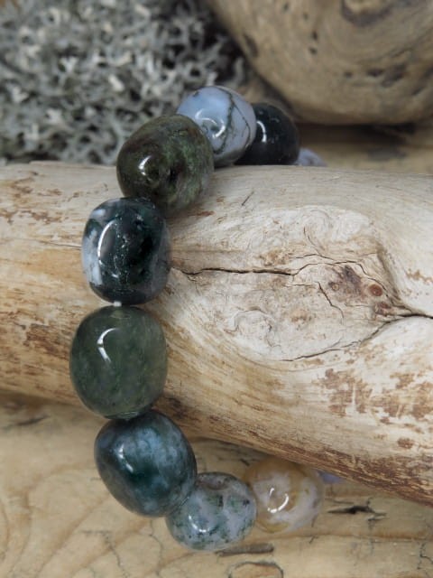 agat mszysty * bransoletka - kolekcja Nugget