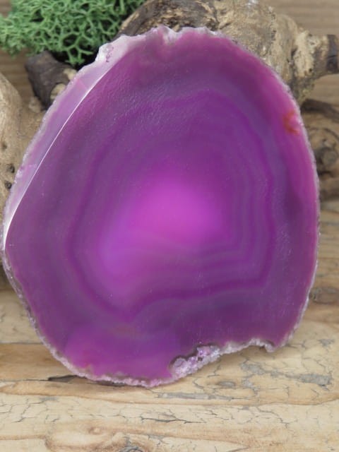 agat różowy - plaster