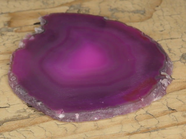 agat różowy - plaster