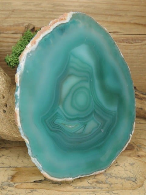 agat zielony - plaster