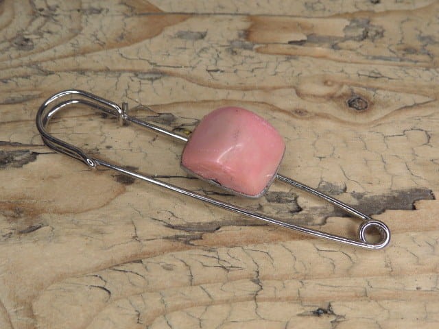 koral agrafka - broszka