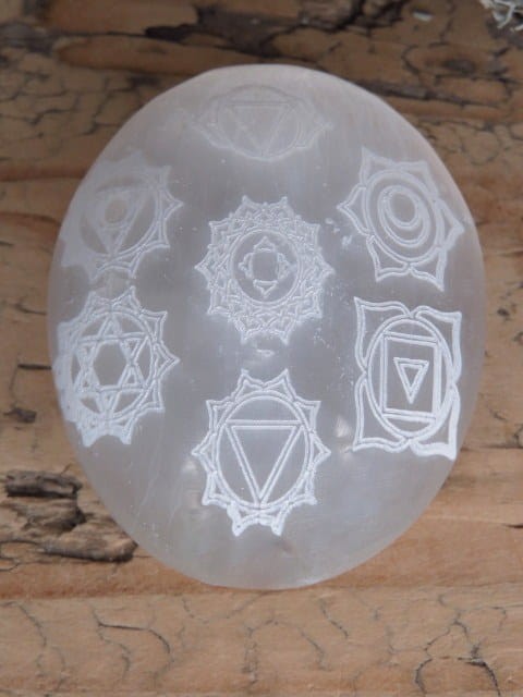 selenit * Siedem Czakr - mydełko selenitowe