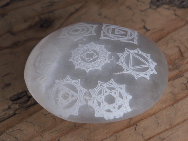 selenit * Siedem Czakr - mydełko selenitowe