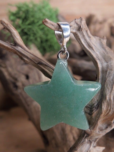 gwiazdka z awenturynu * wisiorek