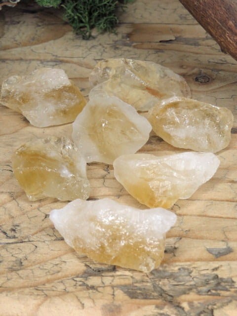 cytryn - kamień traktowany