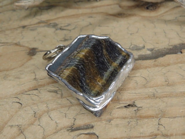 sokole i tygrysie oko * wisior