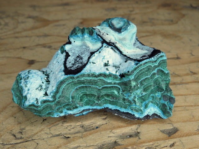 chryzokola i malachit * Kongo