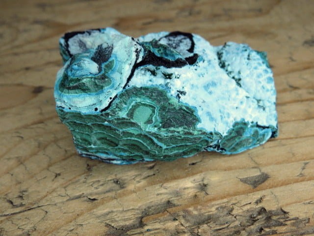 chryzokola i malachit * Kongo