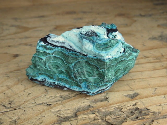 chryzokola i malachit * Kongo