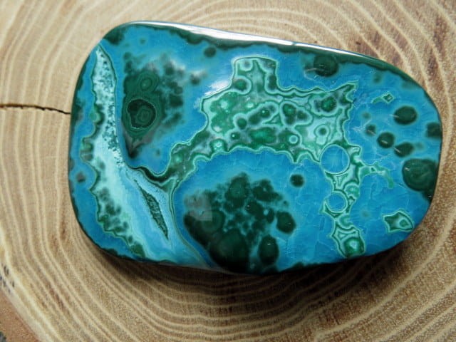 chryzokola i malachit * Kongo