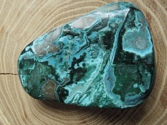 chryzokola i malachit * Kongo