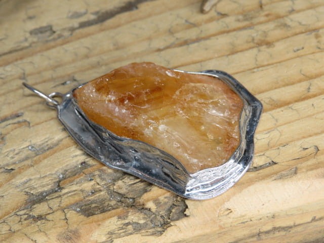 cytryn * wisior, amulet