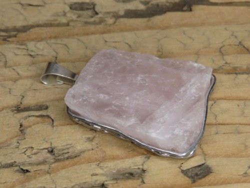 kwarc różowy * wisior