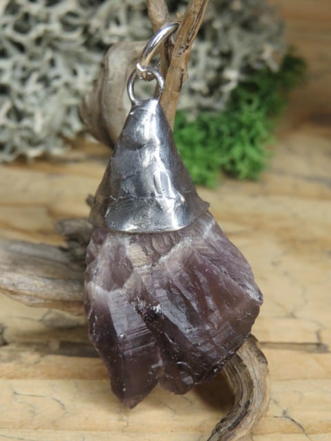 ametyst kryształ * wisior amulet
