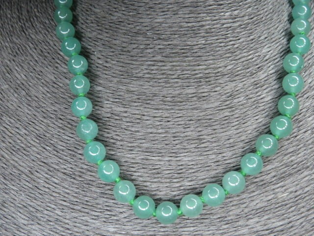 awenturyn * naszyjnik * korale z awenturynu