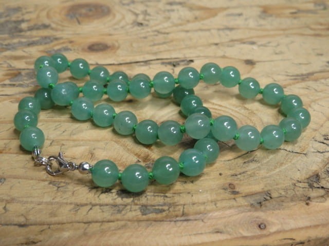 awenturyn * naszyjnik * korale z awenturynu