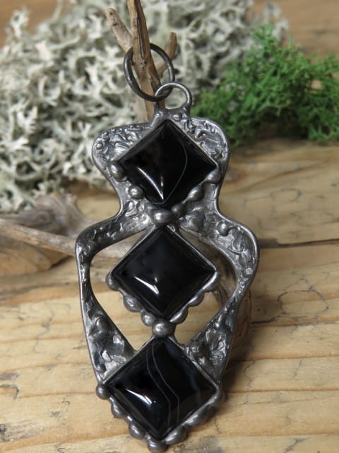 onyks * wisior artystyczny