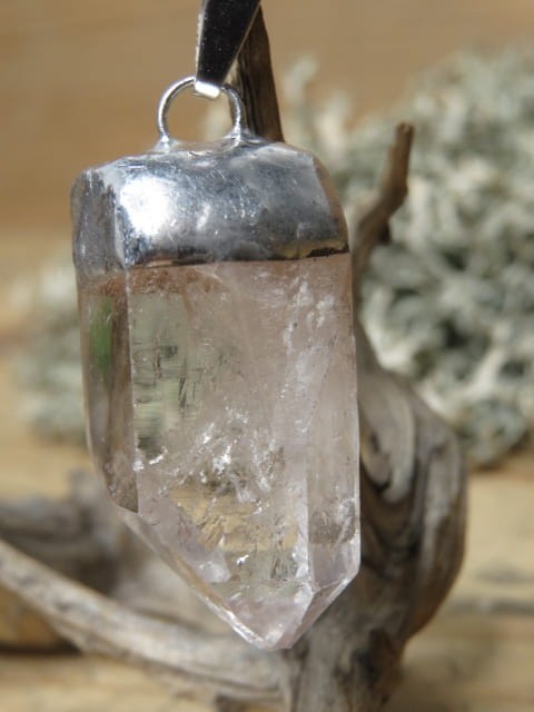 kryształ górski * wisior amulet