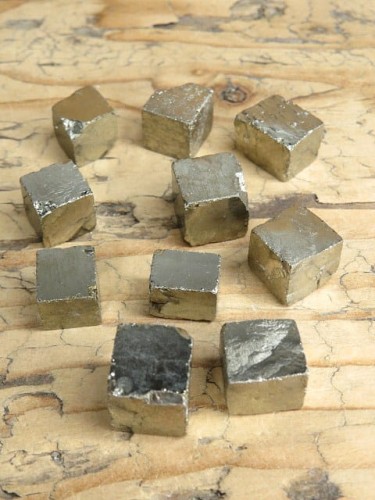 piryt * Kamień Inków * Hiszpania - kryształy