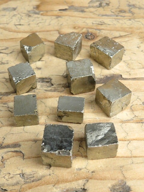 piryt * Kamień Inków * Hiszpania - kryształy