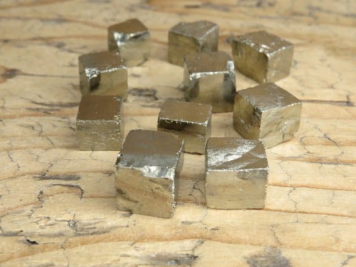 piryt * Kamień Inków * Hiszpania - kryształy