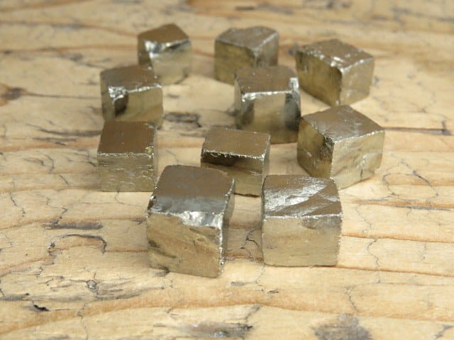 piryt * Kamień Inków * Hiszpania - kryształy