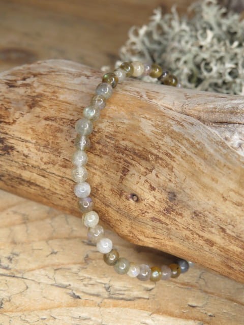 labradoryt * bransoletka 4mm