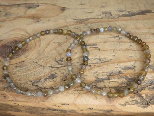 labradoryt * bransoletka 4mm