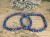 lapis lazuli * bransoletka z kulek 6mm szlif fasetkowy