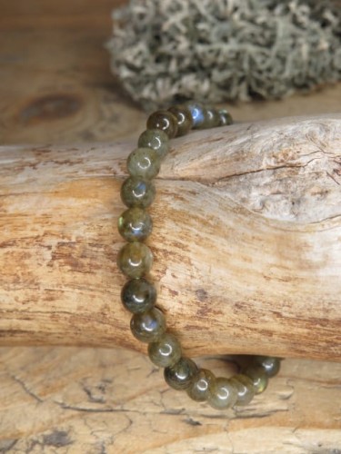 labradoryt * bransoletka 6mm