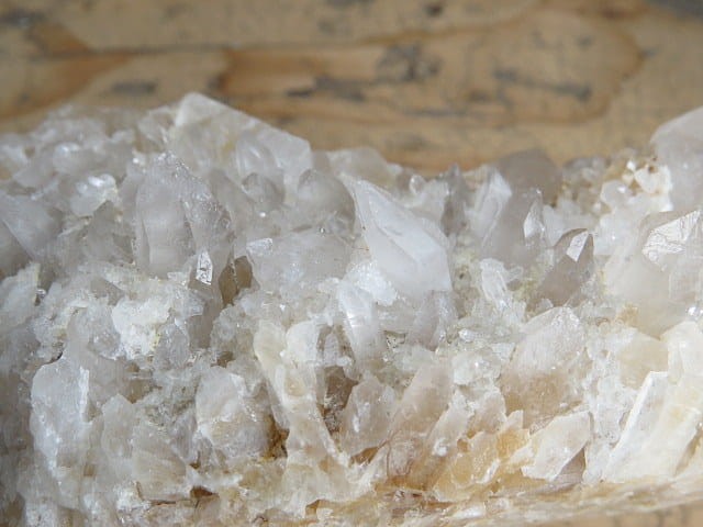 kryształ górski - szczotka krystaliczna - Taczalin Polska