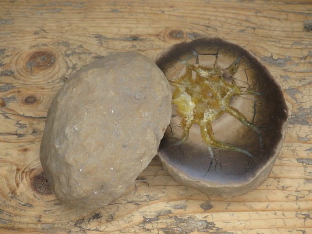 septaria sferosyderyt * syderyt ilasty * Polska - para