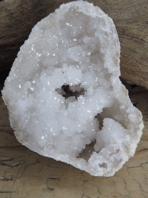 geoda kwarcowa * Maroko - cała z sercem geody