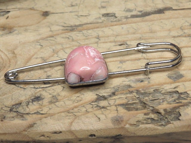 koral agrafka - broszka