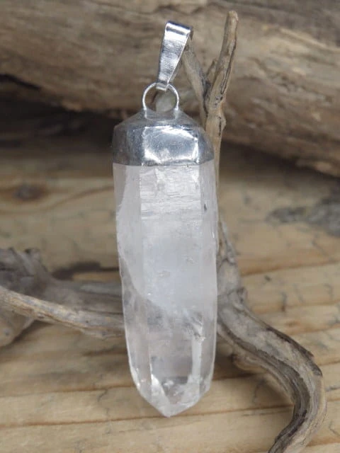 kryształ górski * wisior amulet ochronny