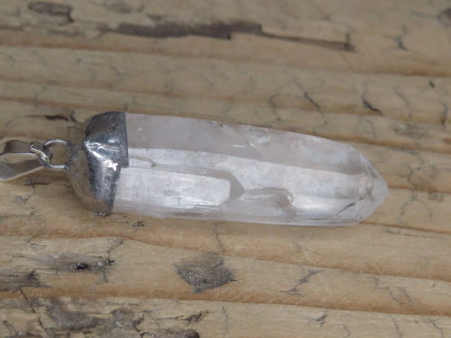 kryształ górski * wisior amulet ochronny