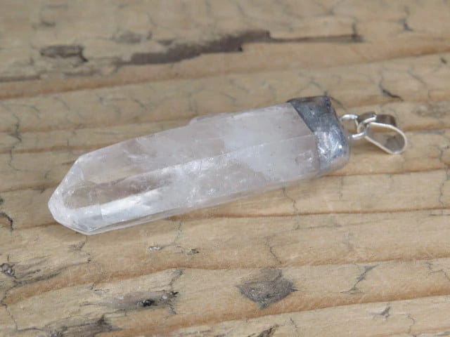 kryształ górski * wisior amulet ochronny