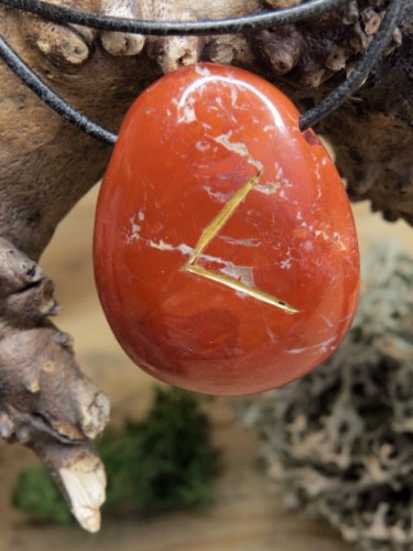 Kaunan - runa na kamieniu * wisior