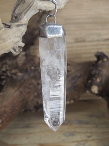 kryształ górski * wisior amulet ochronny