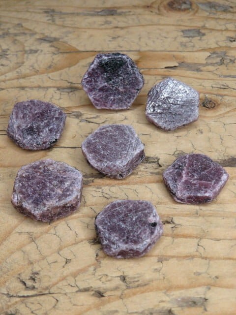 rubin - naturalny kryształ